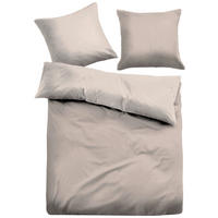 BETTWÄSCHE FINE STRIPES 69940 Satin 135/200 cm  - Beige, KONVENTIONELL, Textil (135/200cm) - Tom Tailor