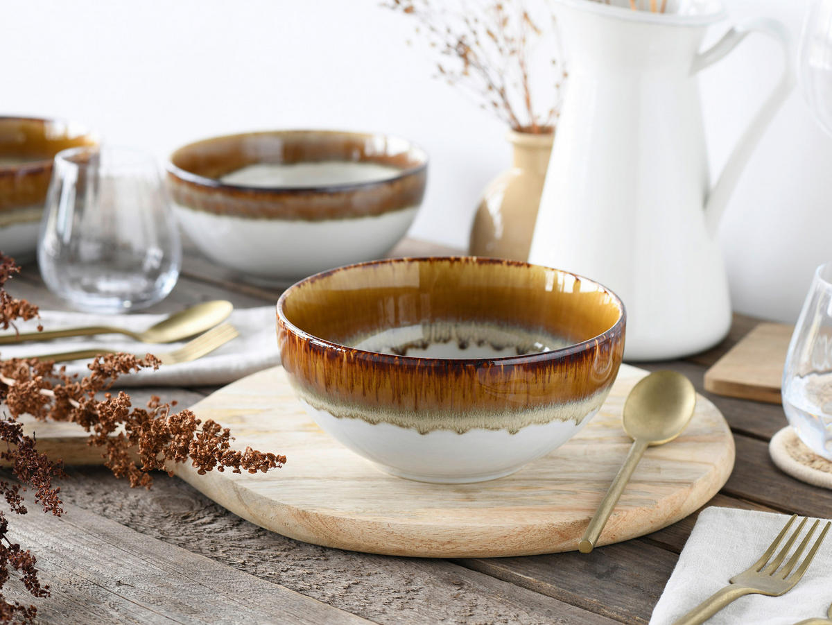 SCHÜSSELSET 4-teilig Cascade   - Design, Keramik - Creatable