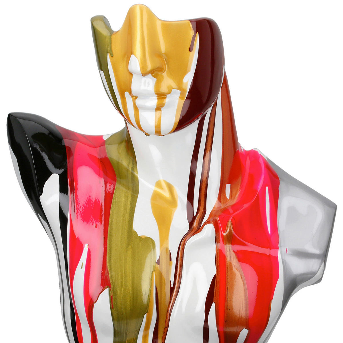 SKULPTUR - Multicolor, LIFESTYLE, Kunststoff/Stein (29/41/16cm)