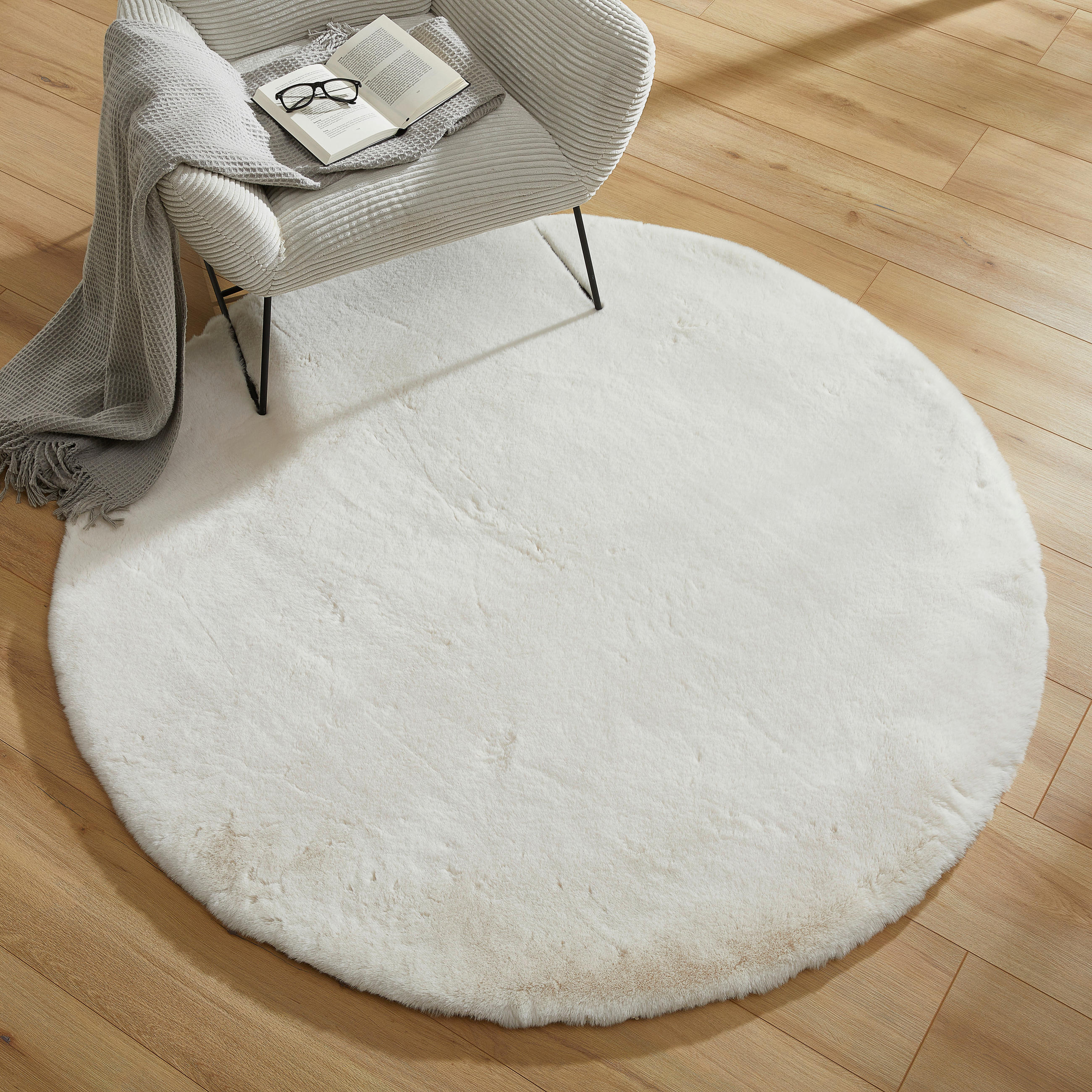HOCHFLORTEPPICH 200 cm Beige  - Beige, Basics, Textil (200cm) - Novel