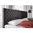 BOXSPRINGBETT 160/200 cm  in Anthrazit  - Anthrazit/Graphitfarben, Design, Textil/Metall (160/200cm) - Xora