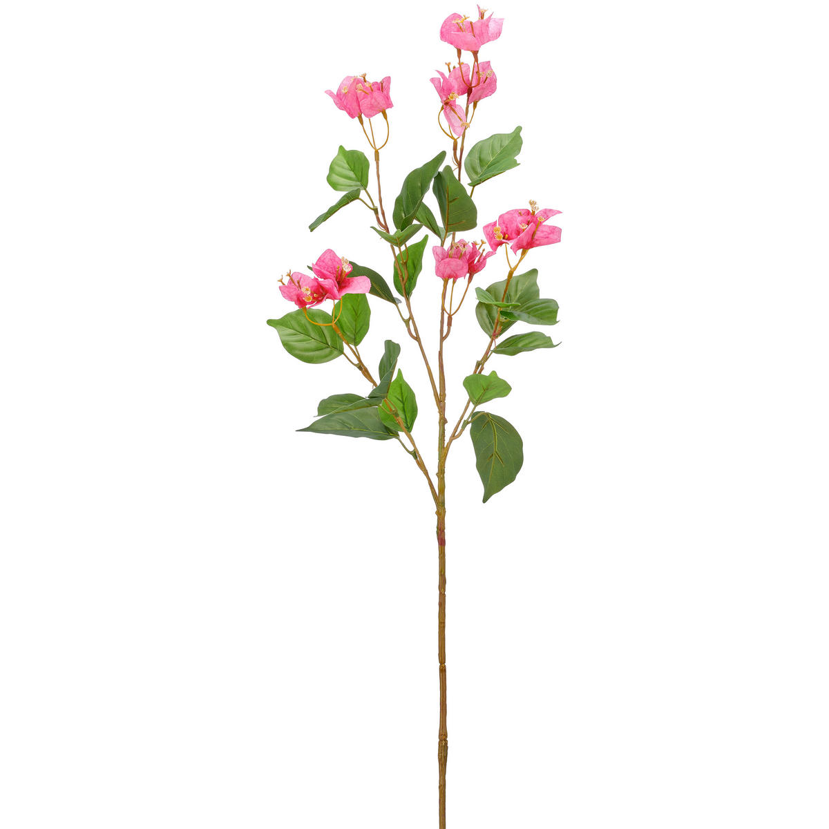 KUNSTBLUME Bougainvillea  - Hellbraun/Pink, Basics, Kunststoff (90cm)
