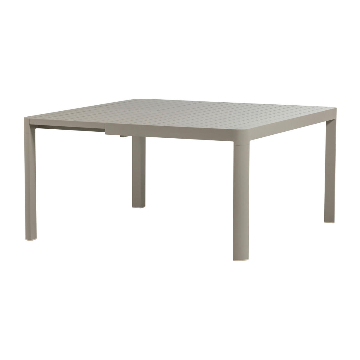GARTENTISCH 97-150/150/76 cm Metall rechteckig  - Sandfarben, MODERN, Metall (97-150/150/76cm) - Livetastic