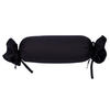 NACKENROLLENBEZUG Giacomo 15/40 cm  - Schwarz, Basics, Textil (15/40cm) - Janine