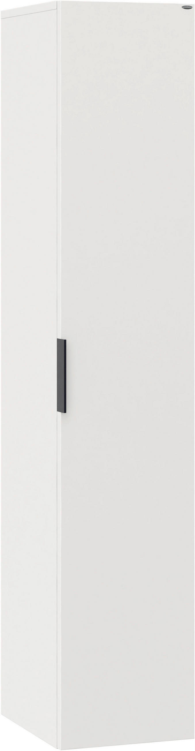 HOCHSCHRANK 31/160/35 cm  - Schwarz/Weiß, LIFESTYLE, Glas/Holzwerkstoff (31/160/35cm) - Voglauer