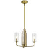 KRONLEUCHTER 45.9/47.9 cm    - Messingfarben, Konventionell, Glas/Metall (45.9/47.9cm) - Elstead Lighting