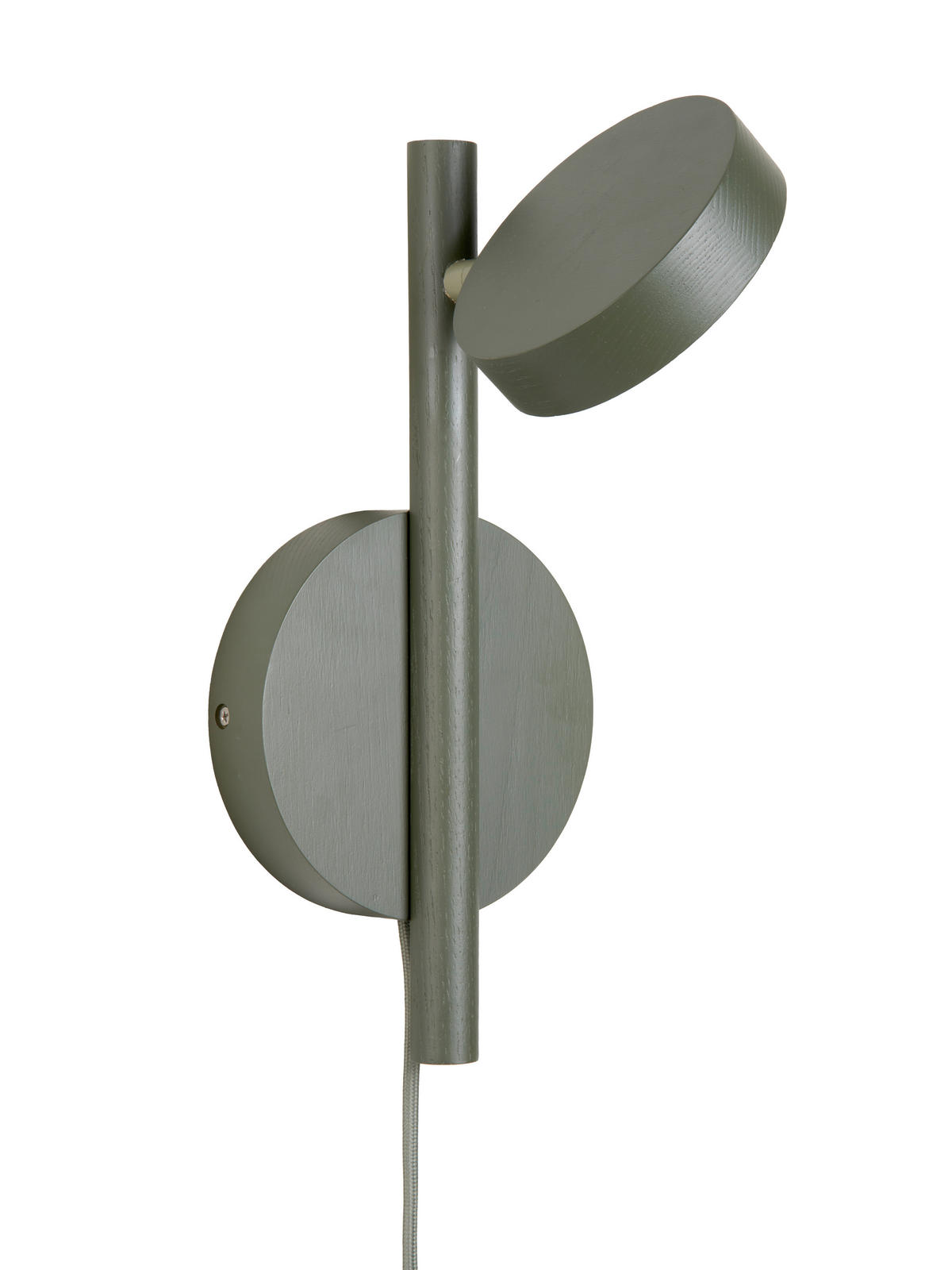 WANDLEUCHTE Good & Mojo 20/20/33 cm  - Dunkelgrün/Weiß, Trend, Holz (20/20/33cm) - Good & Mojo