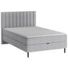 BOXBETT 120/200 cm  in Grau  - Schwarz/Grau, Design, Holz/Holzwerkstoff (120/200cm) - Stylife