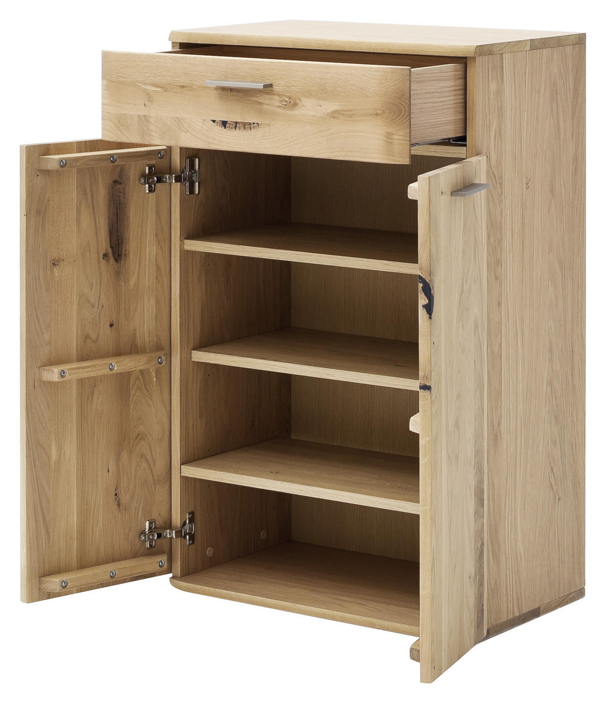 GARDEROBE 5-teilig  in 240/197/38 cm  - Eichefarben, Natur, Holz/Holzwerkstoff (240/197/38cm)