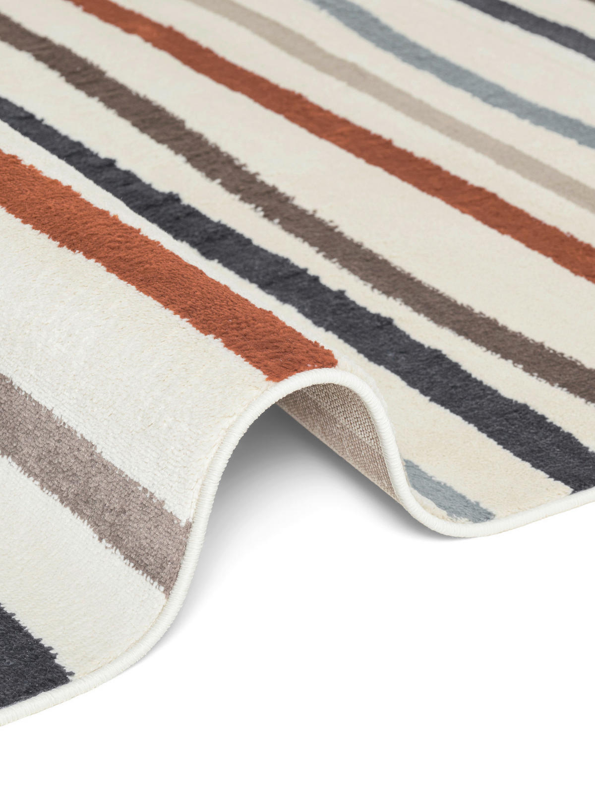 KINDERTEPPICH 160 cm Linnea Streifen  - Multicolor/Creme, Design, Kunststoff/Textil (160cm) - Hanse Home