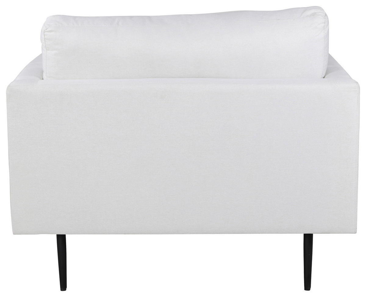 SESSEL in Beige, Schwarz  - Beige/Schwarz, Design, Kunststoff/Textil (110/84/86cm) - Livetastic