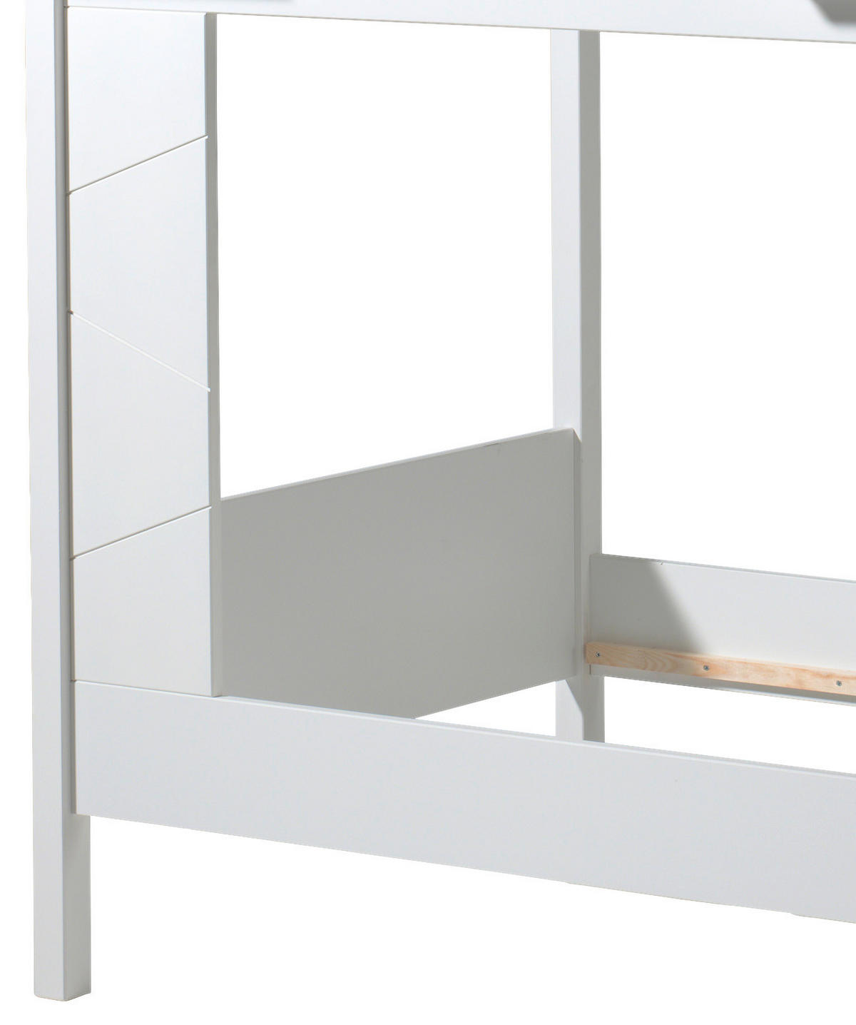 HAUSBETT 90/200 cm  in Weiß  - Weiß, KONVENTIONELL, Holzwerkstoff (90/200cm) - MID.YOU