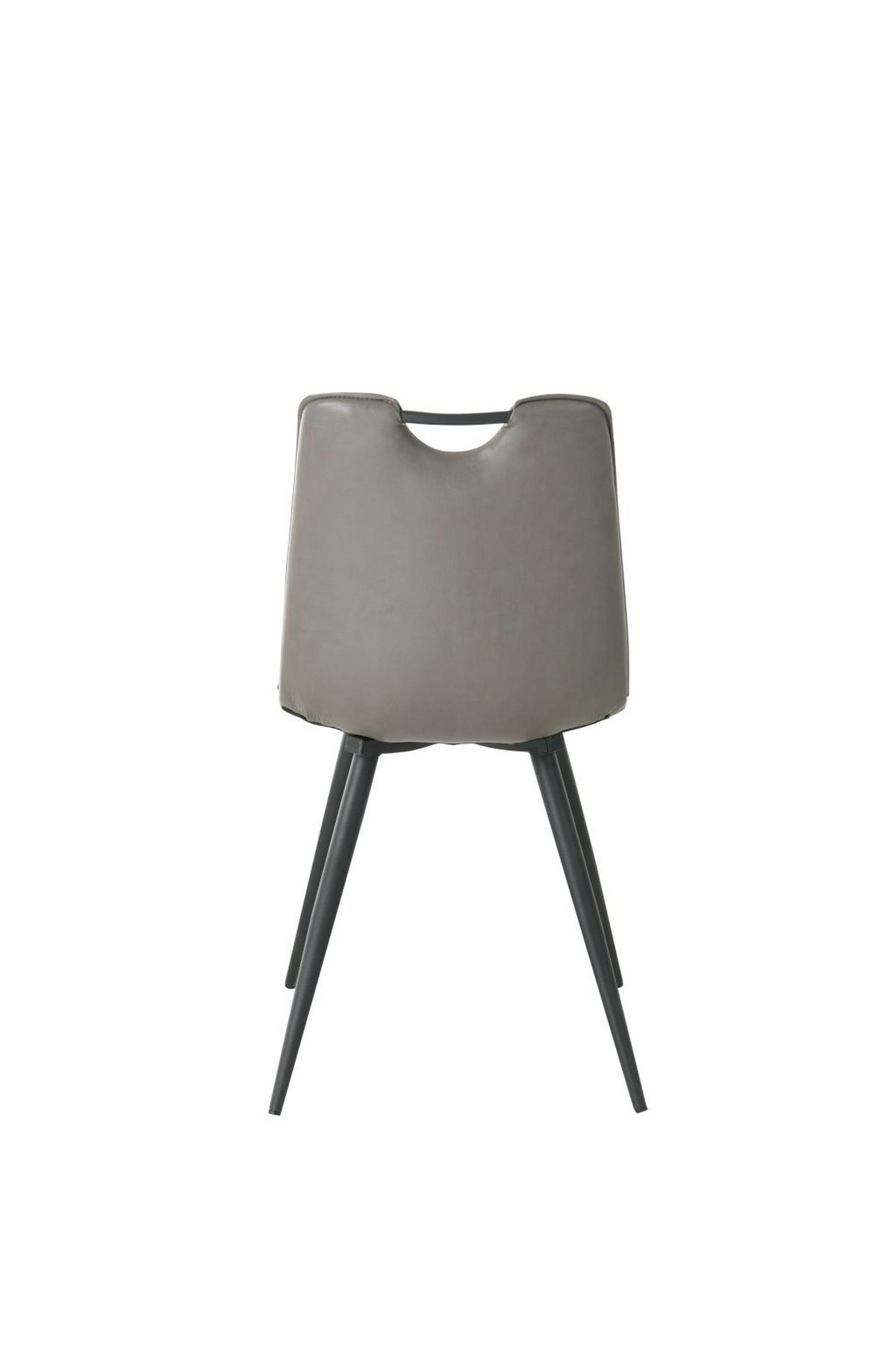 STOLICA  smeđa  tekstil, metal, drvo      - smeđa/crna, tekstil/metal (46/88/53cm)