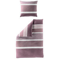 BETTWÄSCHE 2-teilig Makosatin 135/200 cm  - Rot, Design, Textil (135/200cm) - Bierbaum