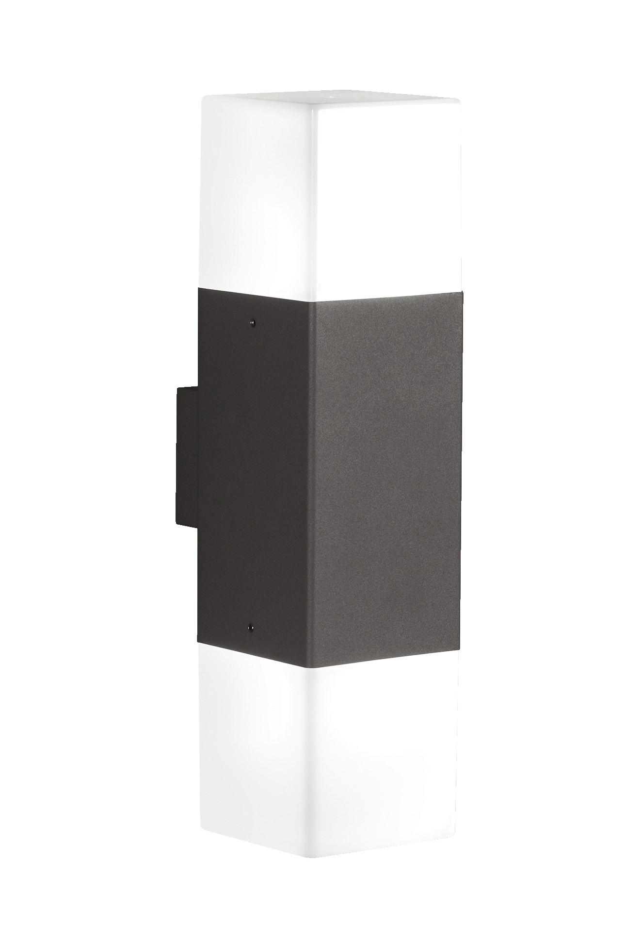 AUßENLEUCHTE Hudson   - Anthrazit/Weiß, Design, Kunststoff/Metall (33/8,5/11,5cm) - Trio Leuchten