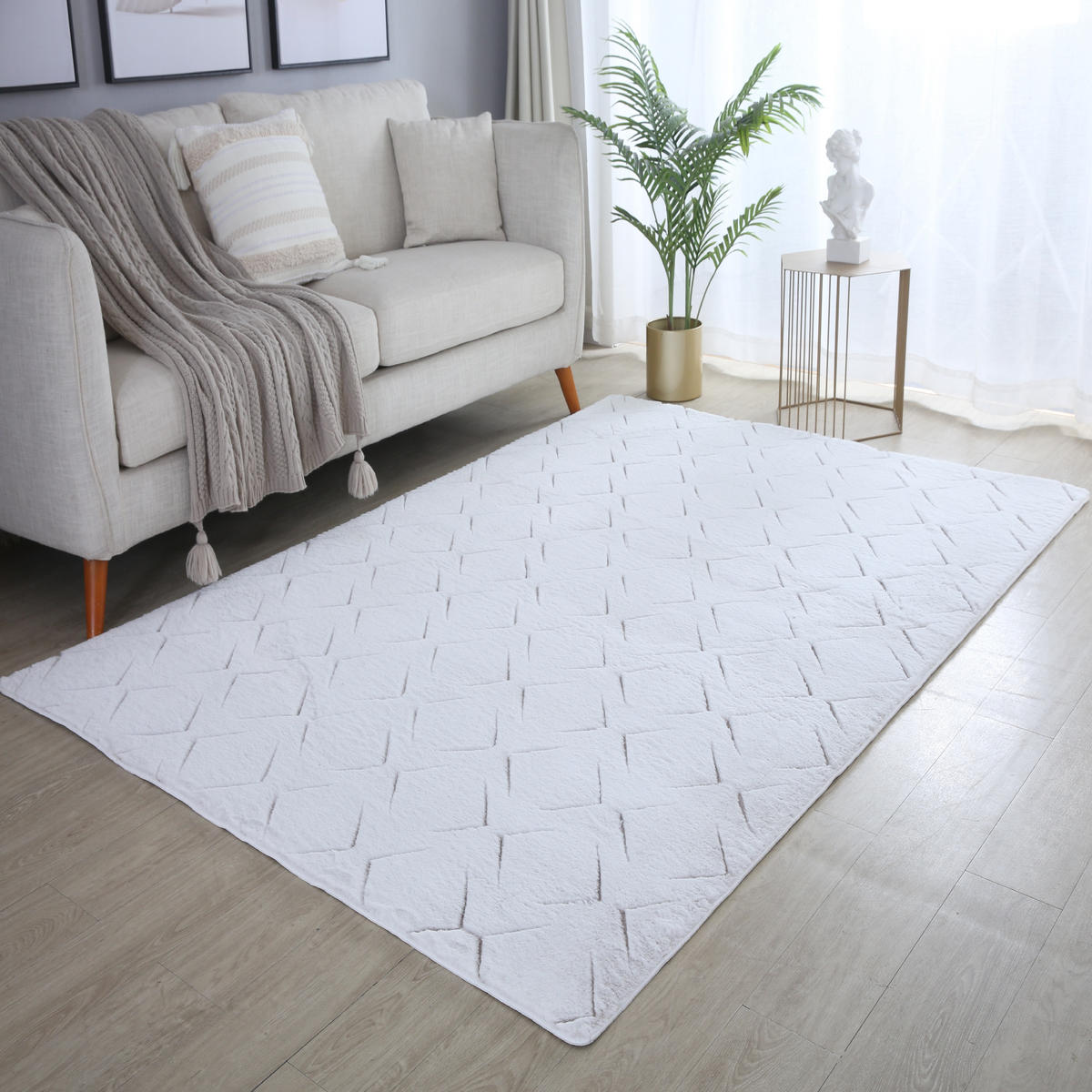 FLACHWEBETEPPICH 80/250 cm Vision Beige  - Beige, Basics, Textil (80/250cm) - Novel