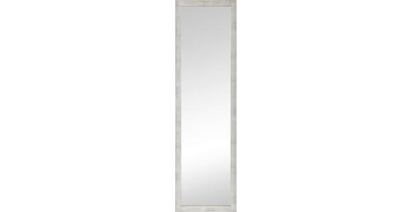 WANDSPIEGEL 36/126/2,5 cm in rechteckig - Silberfarben, Design, Glas/Holzwerkstoff (36/126/2,5cm) - Carryhome