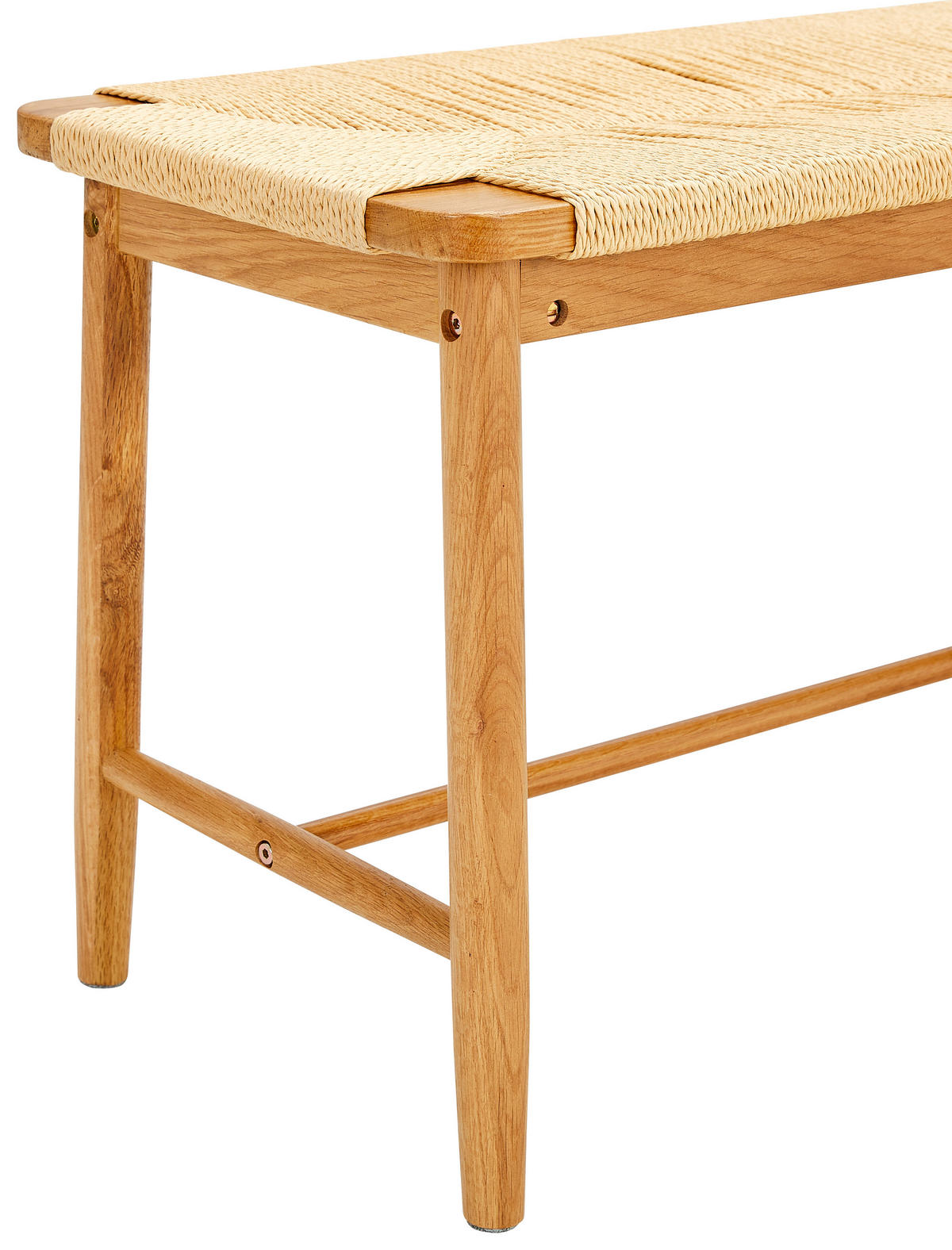 SITZBANK  in 110/45/35 cm  - Naturfarben, KONVENTIONELL, Holz/Textil (110/45/35cm) - MID.YOU