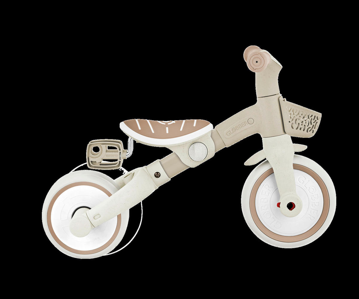DREIRAD LEARNING TRIKE 2in1 PLUS ECO  - Taupe, Basics, Kunststoff (62,2kg) - GLOBBER