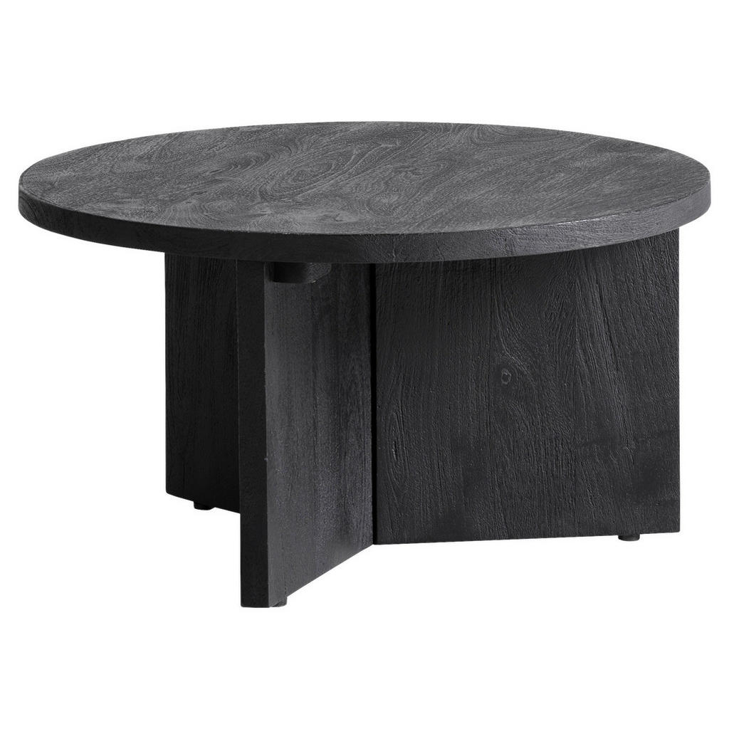 Livetastic KONFERENČNÝ STOLÍK, čierna, drevo, 60/60/33 cm