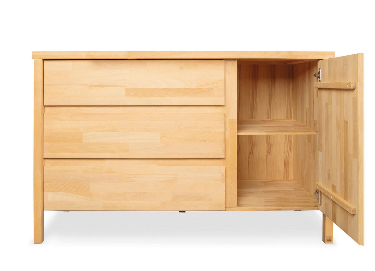 BABYZIMMER PINOLINO ENNO  - Buchefarben, Natur, Holz - Pinolino