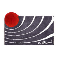 KOBEREC DO KOUPELNY, 80/150 cm - antracitová, Basics, textil/plast (80/150cm) - Grund