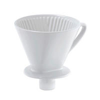 KAFFEEFILTERHALTER  - Weiß, Basics, Keramik (13,5/14cm) - Cilio