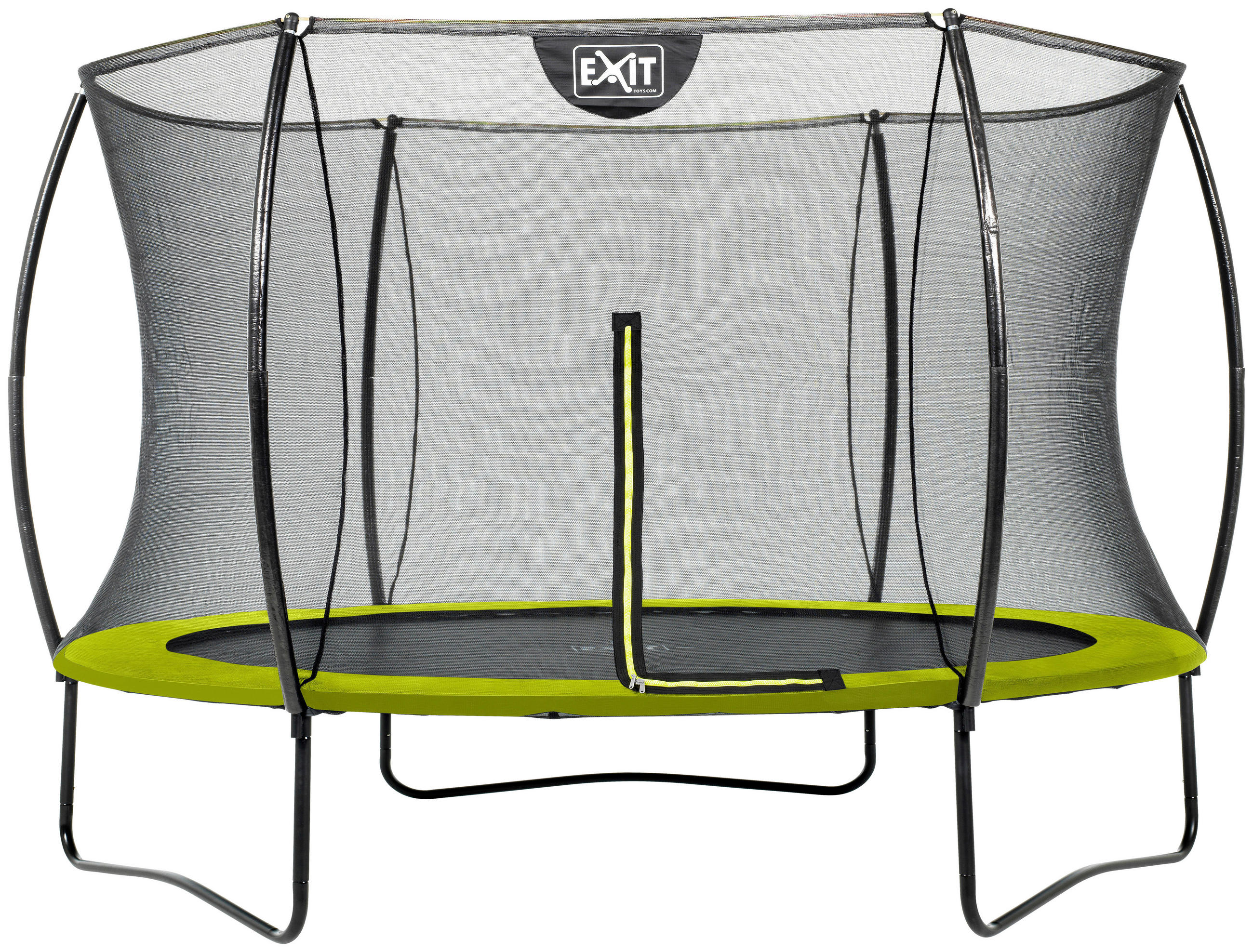 TRAMPOLIN SILHOUETTE  - Grün, KONVENTIONELL (305cm) - EXIT Toys