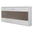 KLAPPBETT 90/200 cm - Weiß/Grau, Design (90/200cm) - Carryhome