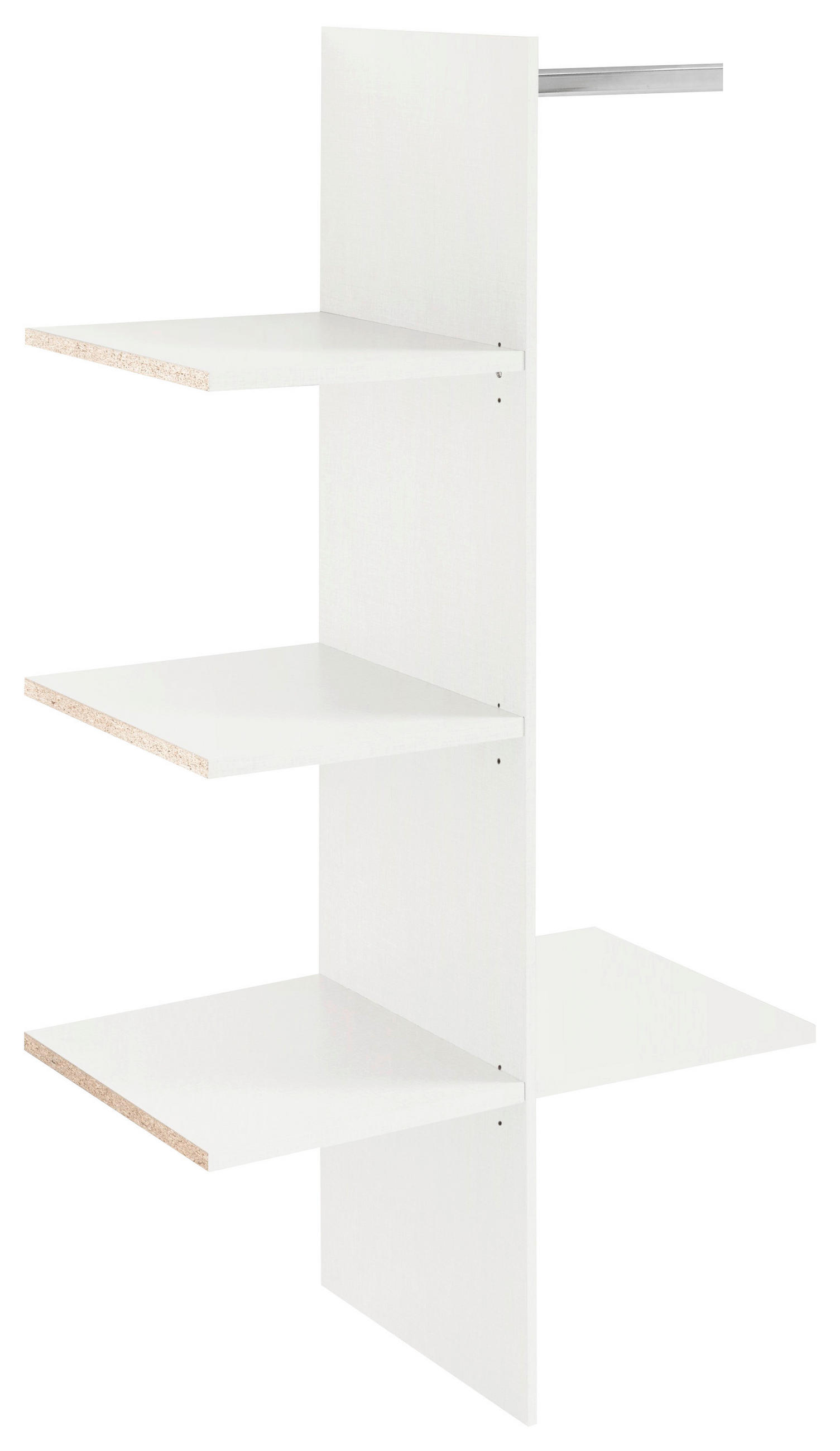 Inneneinteilung Kleiderschrank Sizilia Weiß Mit Einlegeböden