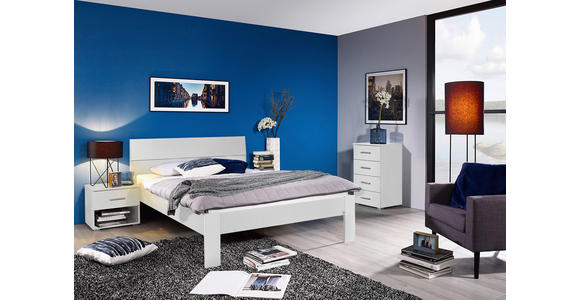 KOMMODE in 93/81/42 cm - Alufarben/Weiß, Basics, Holzwerkstoff/Kunststoff (93/81/42cm) - Xora