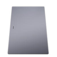 SCHNEIDEBRETT Glas  - Grau, Basics, Glas (43,5/1,7/24cm) - Blanco