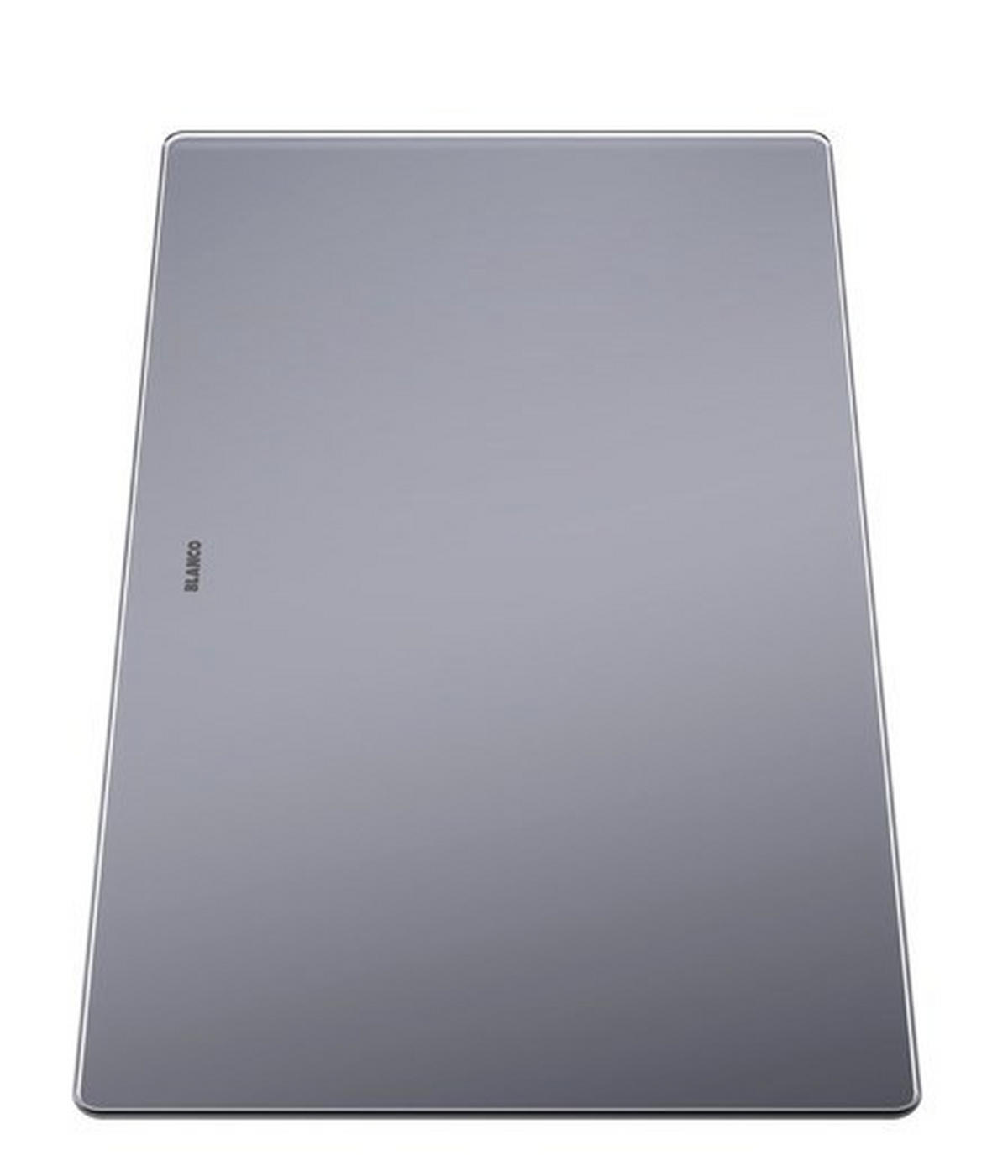 SCHNEIDEBRETT Glas  - Grau, Basics, Glas (43,5/1,7/24cm) - Blanco