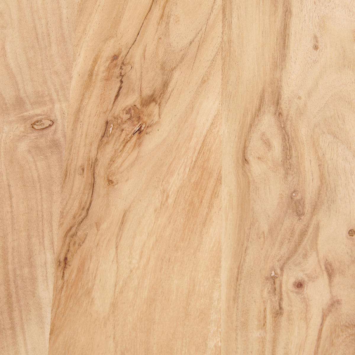 ESSTISCH 140/90/76 cm Echtholz  Holz, Metall gastro- und objekttauglich rechteckig Schwarz, Akaziefarben  - Schwarz/Akaziefarben, Modern, Holz/Metall (140/90/76cm) - P & B