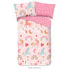 KINDERBETTWÄSCHE 140/200 cm  - Hellrosa/Rosa, Trend, Textil (140/200cm)