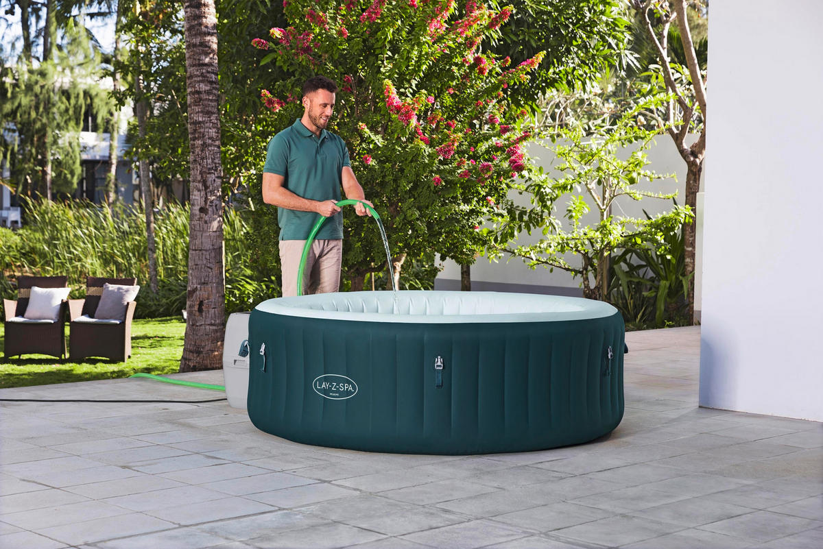 WHIRLPOOL MIAMI 60001 MIAMI AIRJET 196/66 cm  - Dunkelblau, KONVENTIONELL, Kunststoff/Metall (196/66cm) - Bestway