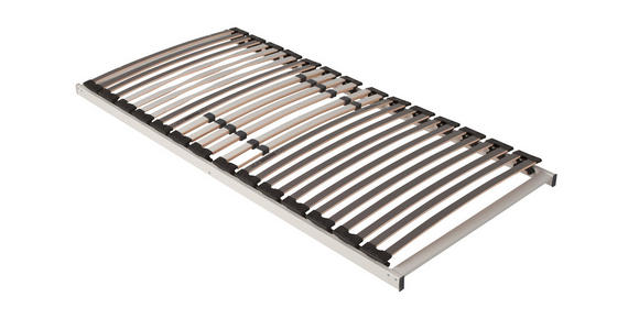 LATTENROST 90/200 cm - Anthrazit/Hellgrau, Basics, Holz (90/200cm) - Sleeptex