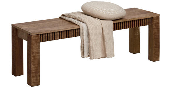 SITZBANK 140/45/40 cm in Naturfarben - Naturfarben, ROMANTIK / LANDHAUS, Holz (140/45/40cm) - Carryhome