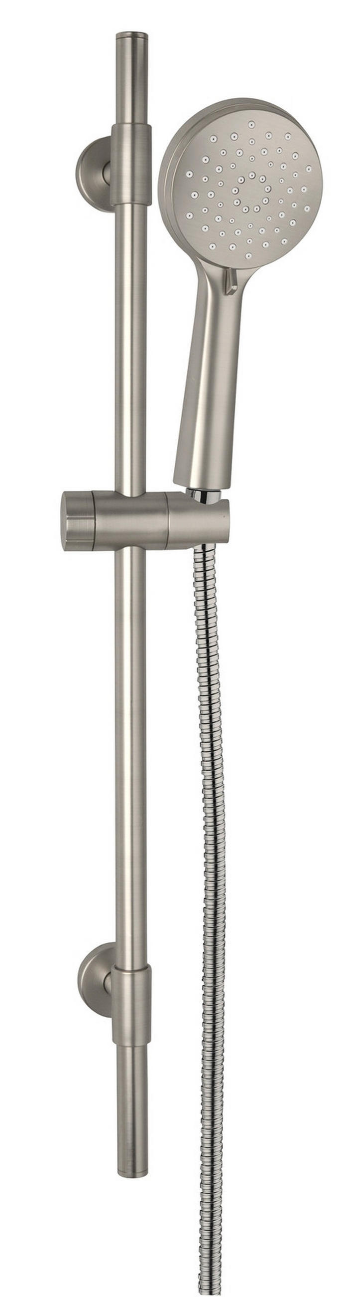 BRAUSESET  - Edelstahlfarben, Basics, Metall (10cm) - Wenko