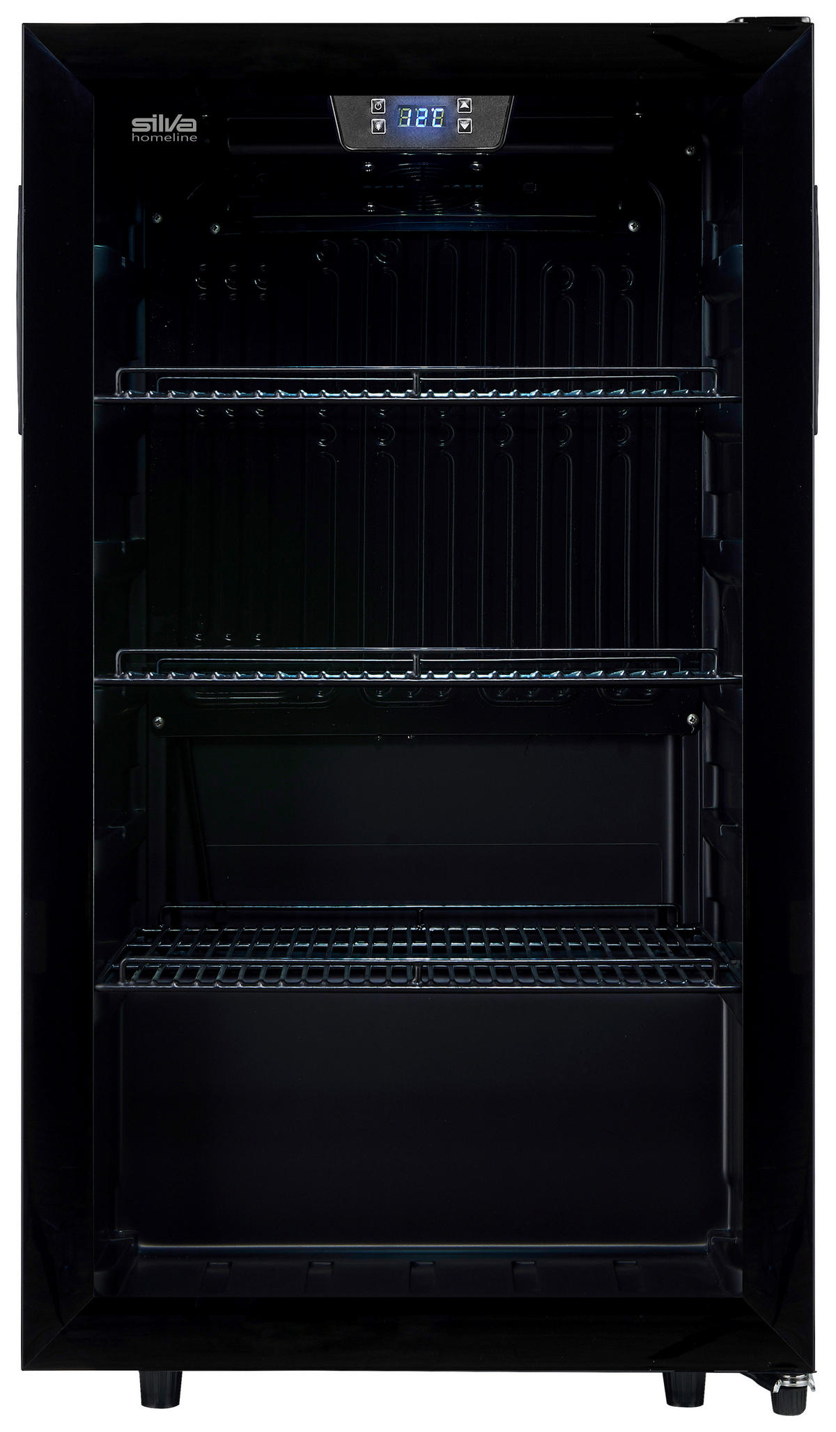 GETRÄNKEKÜHLSCHRANK 48/85/43 cm  - Weiß, Basics, Glas/Kunststoff (48/85/43cm) - Silva Homeline