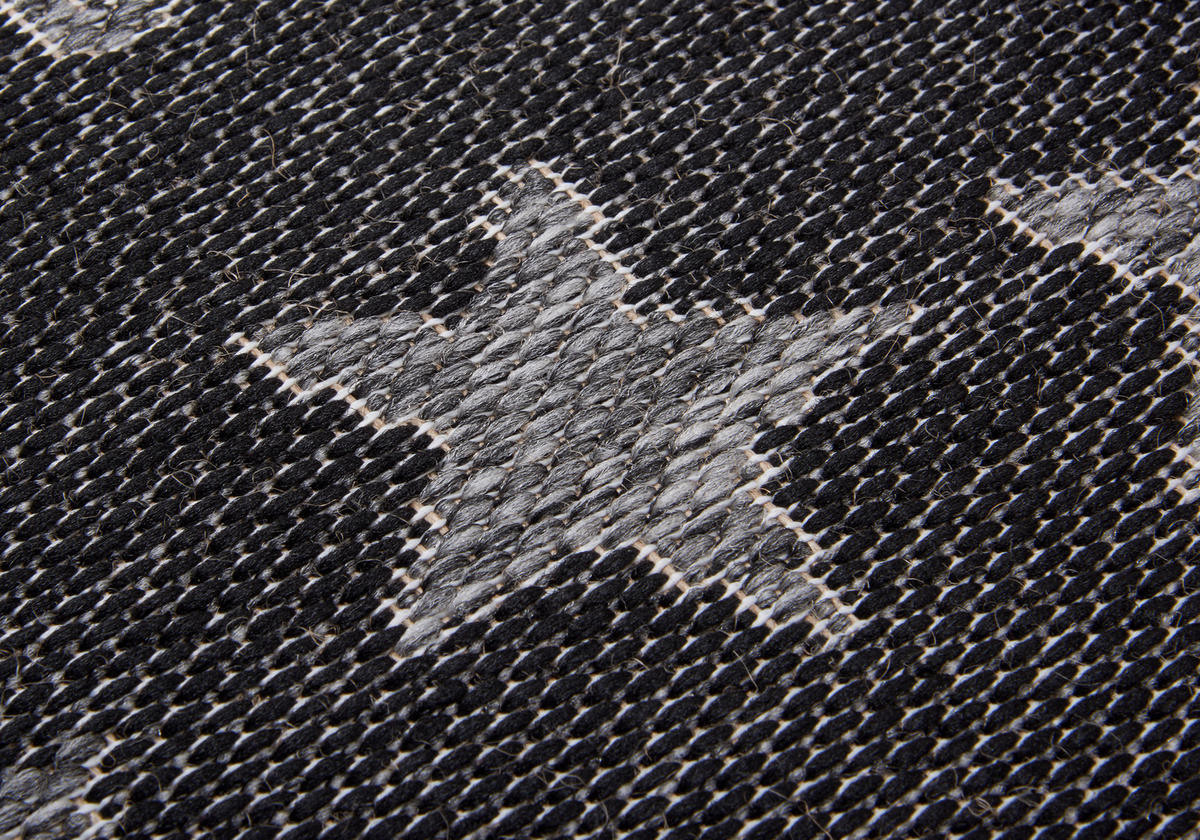 Küchenläufer (rechteckig: ca. 62/150 cm Cucina Schwarz  - Schwarz, Design, Kunststoff (62/150cm) - Hanse Home