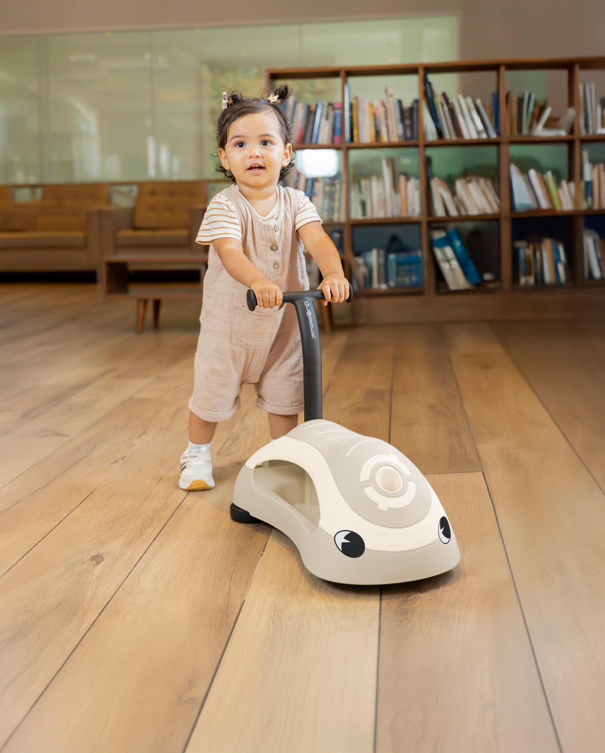 LAUFRAD WALK N' ROLL 2in1 ECO  - Perlmutt, Basics, Kunststoff (48,5/27/42cm) - GLOBBER