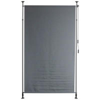 SICHTSCHUTZ - Anthrazit, MODERN, Kunststoff/Metall (150/316/270cm)