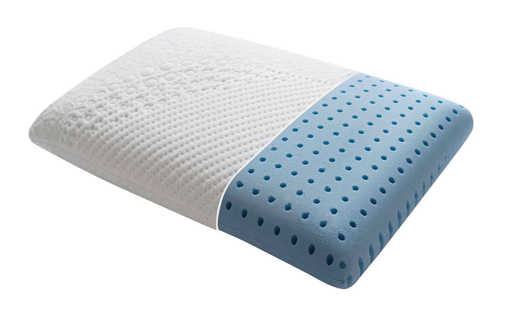 ANATOMICKÝ POLŠTÁŘ 60/12/40 cm - bílá, Basics, textil (60/12/40cm) - Dieter Knoll