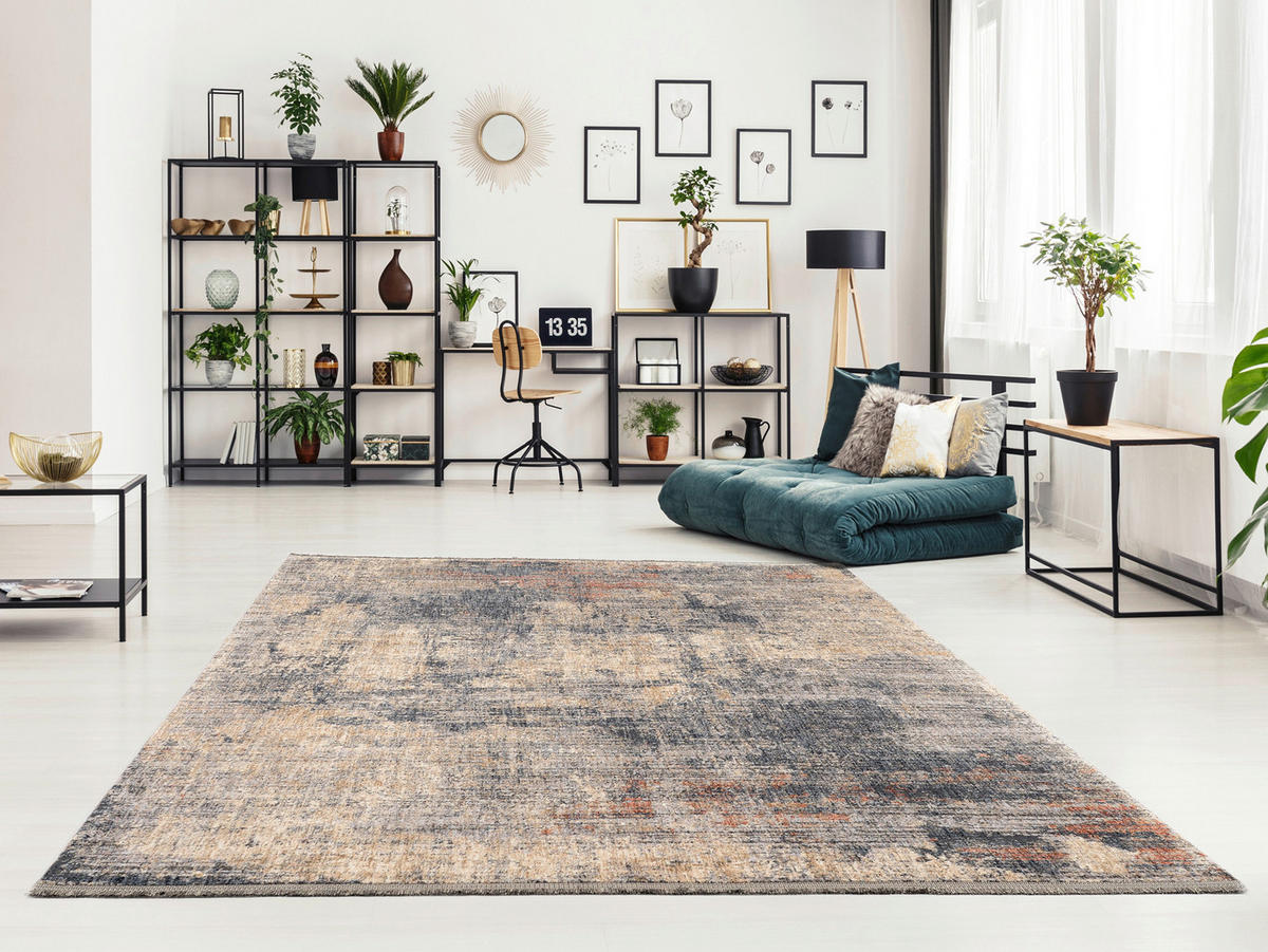 VINTAGE-TEPPICH 140/200 cm Arles Multicolor  - Multicolor, Design, Textil (140/200cm) - Novel