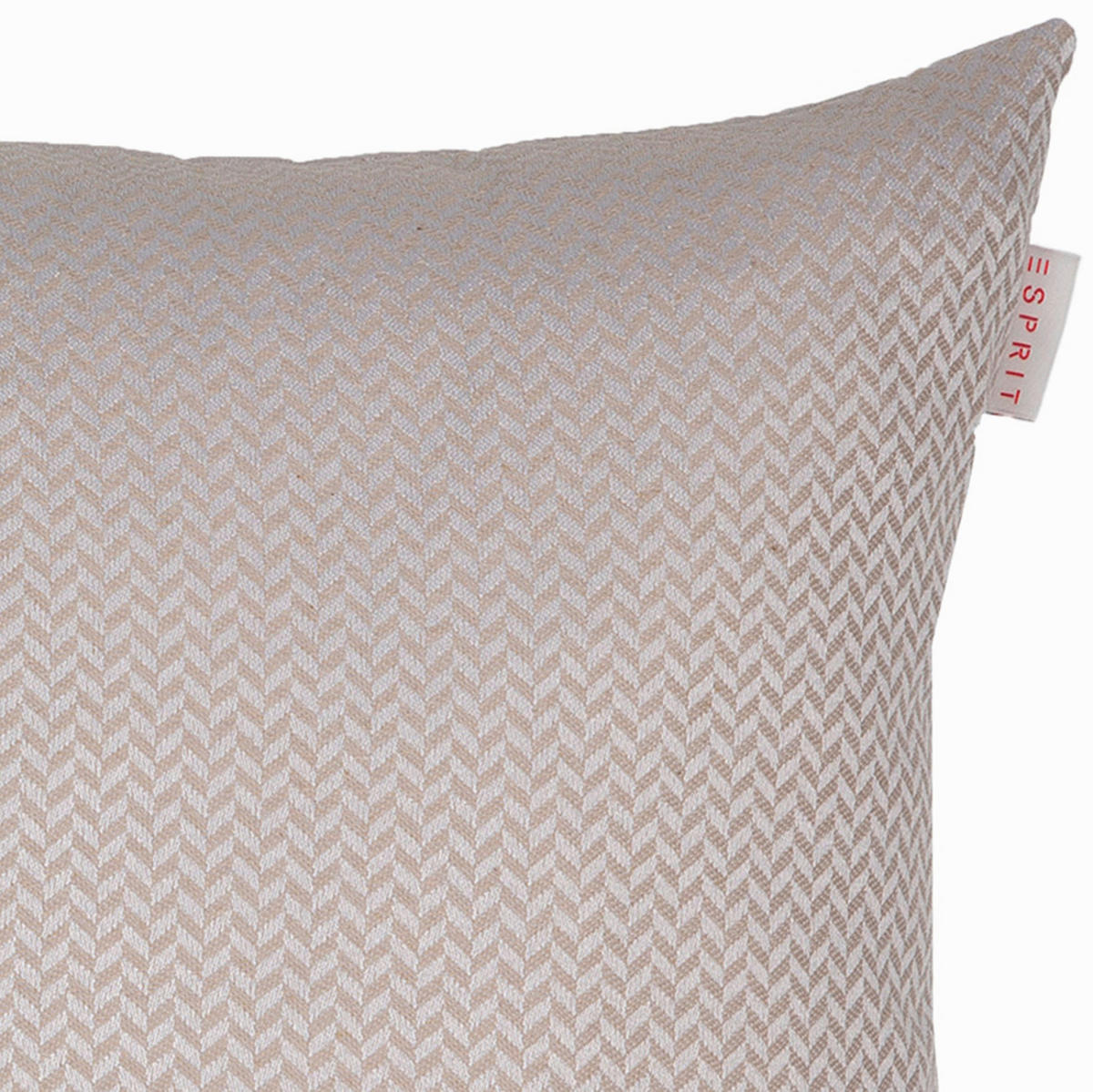 KISSENHÜLLE E-Cado 38/38 cm  - Beige/Naturfarben, Konventionell, Textil (38/38cm) - Esprit