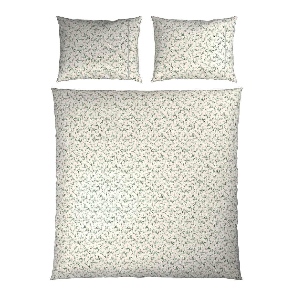 POSTELJNINA Mavie 200/200 cm saten zelena  - zelena, Konvencionalno, tekstil (200/200cm) - Esposa