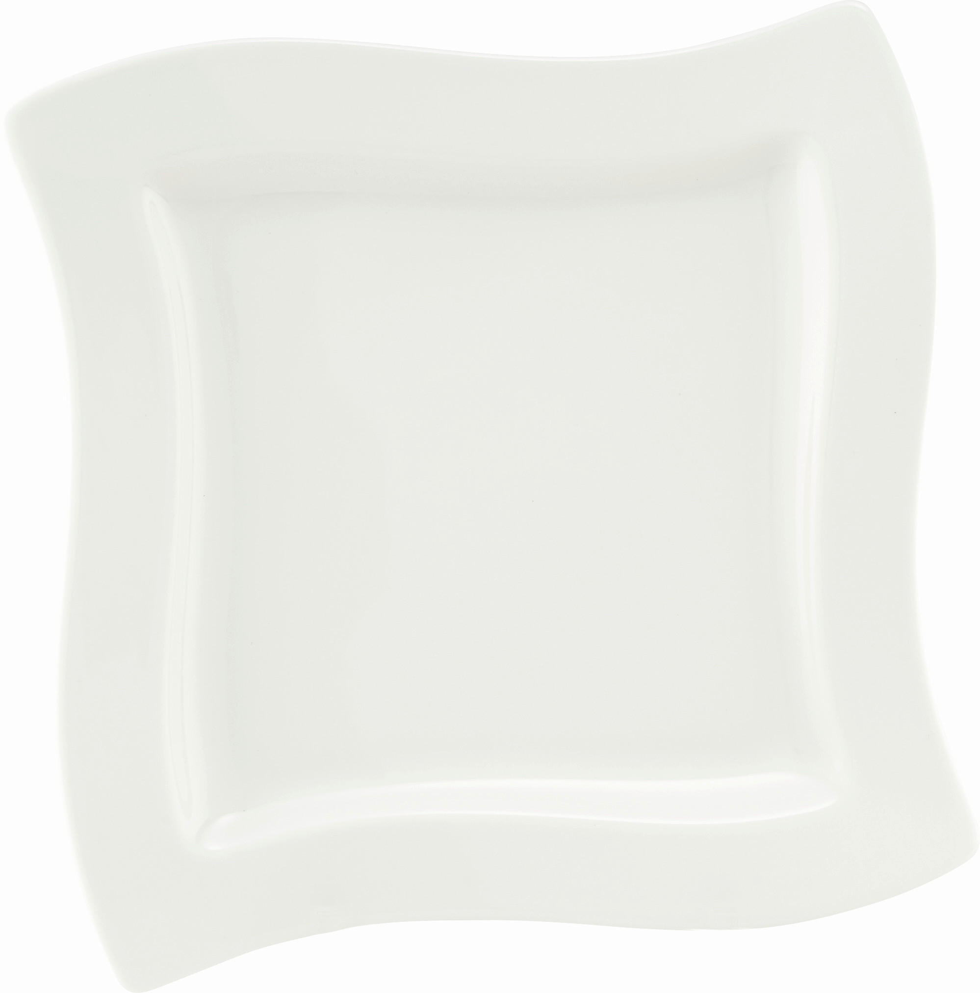 Fine China  DESSERTTELLER  quadratisch  - Weiß, Basics, Keramik (24/24cm) - Villeroy & Boch