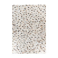 FLACHWEBETEPPICH 80/150 cm Lavin 625 Silber / Multi Multicolor, Silberfarben  - Silberfarben/Multicolor, KONVENTIONELL, Leder/Textil (80/150cm)