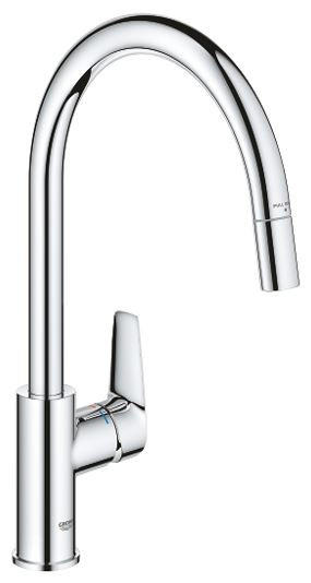 KONYHAI CSAPTELEP 5/35.7/22 cm  - krómszínű, Basics, fém (5/35.7/22cm) - Grohe
